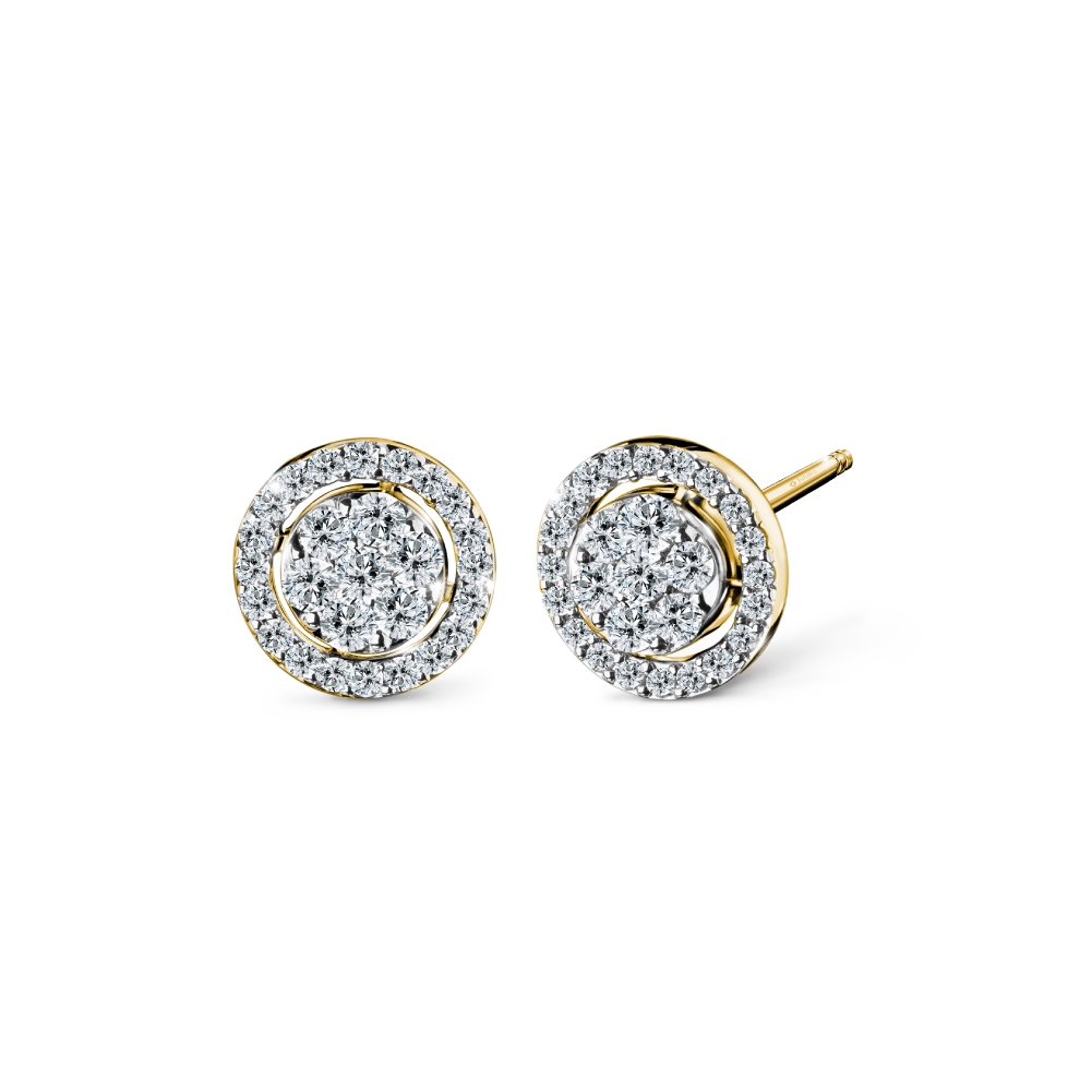 Jubilee Diamond ต่างหูเพชร Floriss Earrings Diamond เพชรแท้