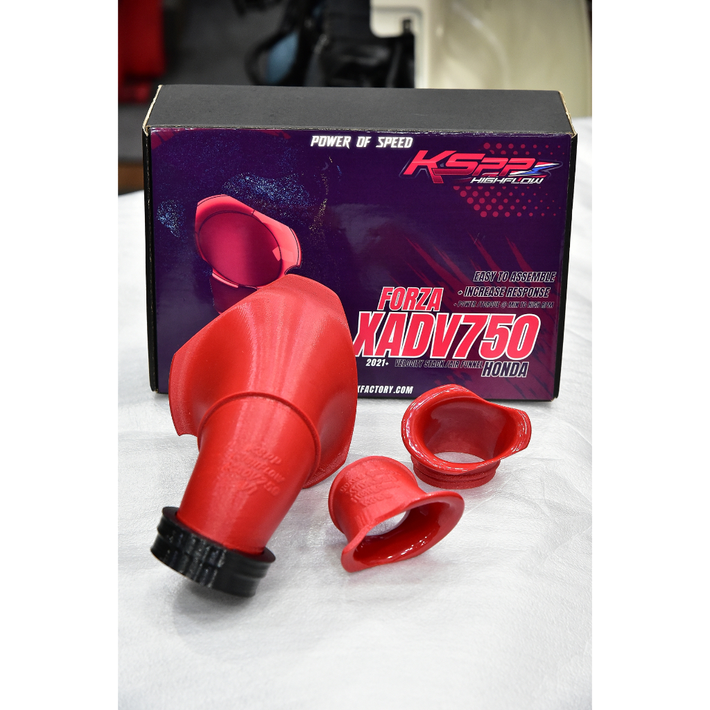 KSPP ปากแตรแต่ง + จมูกกรอง Forza 750 X-ADV 750 XADV 750 Honda Velocity stack 2021-2025