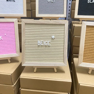 ส่งจากไทย Letter board กระดานปักอักษรขนาด 20*20ซม.หรือ8นิ้ว