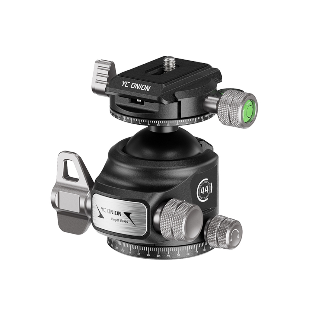 YC ONION Bagel BF44 Low Center of Gravity Integrated Design Dual-Panorama Ball Head