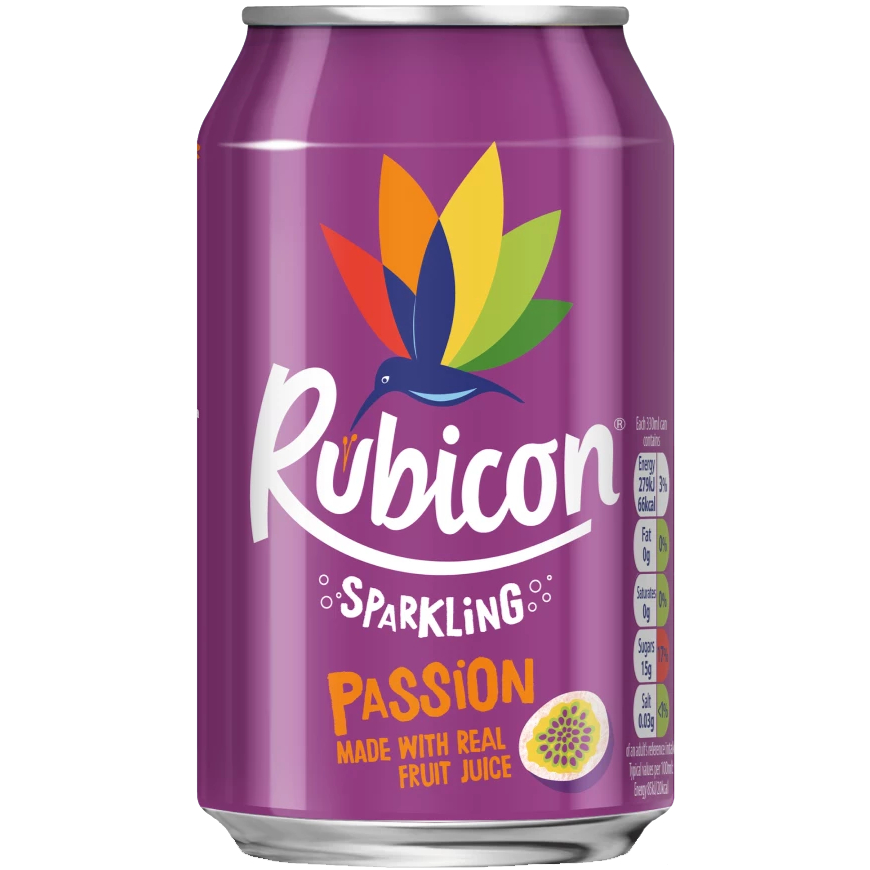 Rubicon Sparkling Passion Fruit Drink 300g