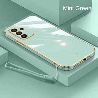 เคสกันกระแทก ขอบตรง สำหรับ Samsung A07 A17 A27 A37 A57 A06 A16 A26 A36 A56 เคสกันกระแทก