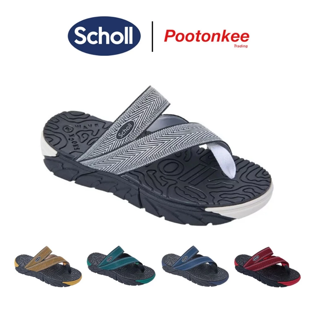 Scholl รองเท้าสกอลล์-ทวิสต์ Twist รองเท้าแตะสวม Unisex ใส่สบาย และทนทาน