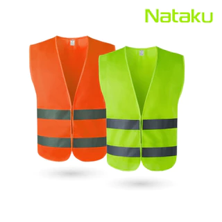 Nataku เสื้อกั๊กสะท้อนแสง เสื้อเซฟตี้ safety น้ำหนักเบาและระบายอากาศได้ดี Reflective Vest