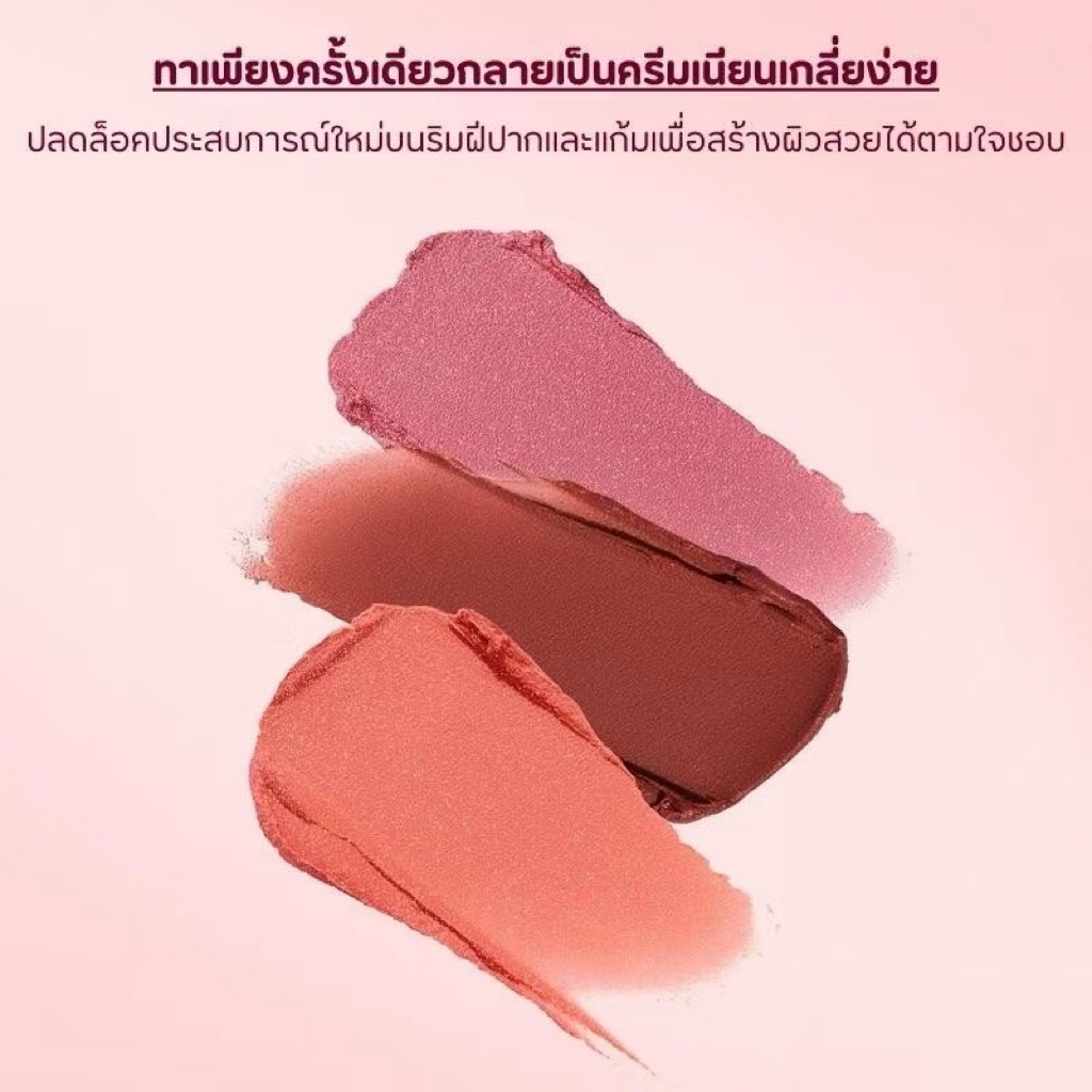 ลิปพุดดิ้ง PALA PUDDING LIPS AND CHEEKS ALL-PURPOSE BALM 5.5g. - รูปที่ 3