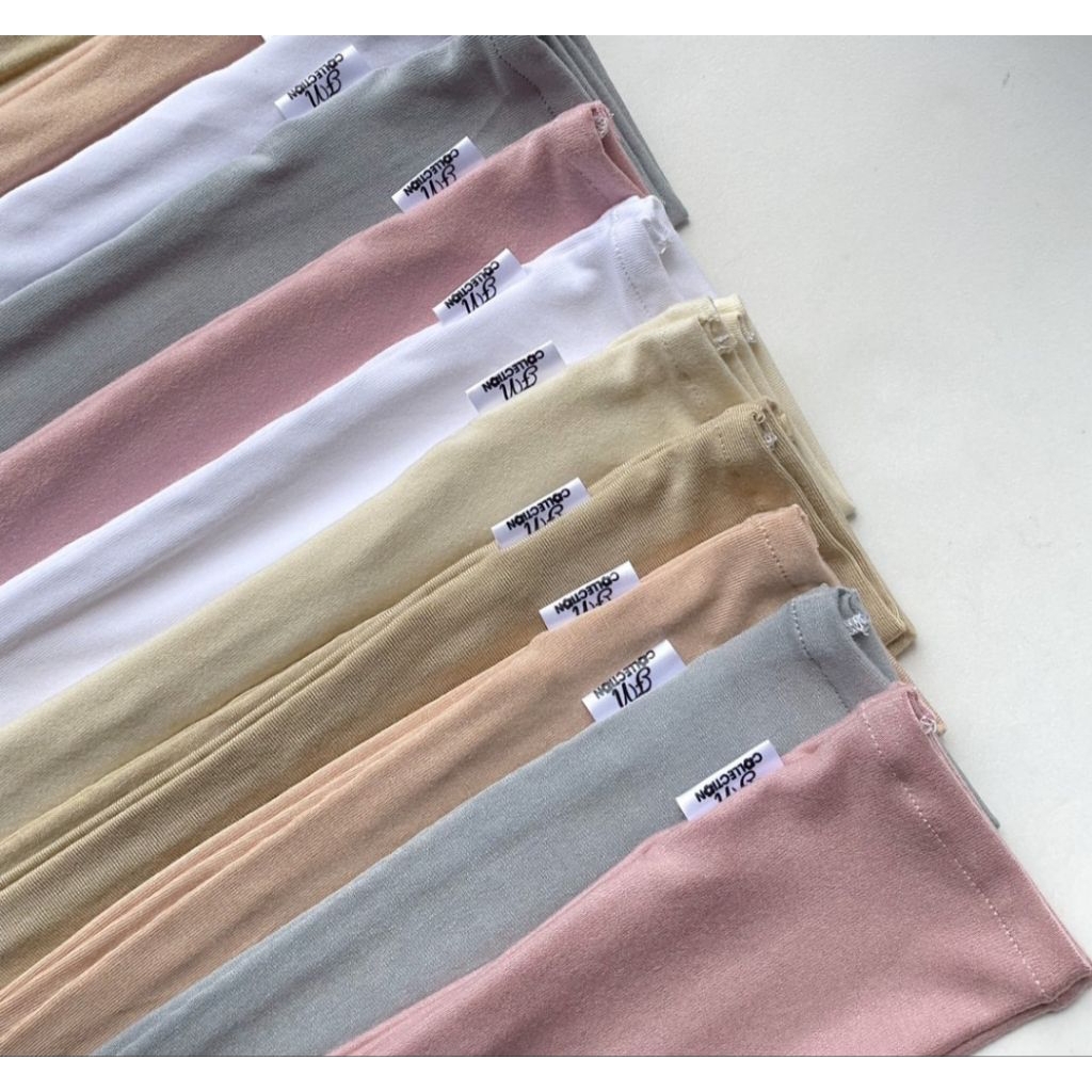 ปลอกแขนมุสลีมะห์พรี่เมื่ยม ผ้าเรย่อน ผ้าเย็น ใส่สบาย