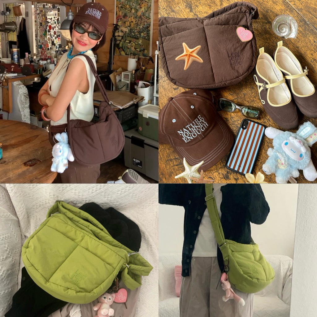 janjan bag / leafenlife กระเป๋าผ้า nylon