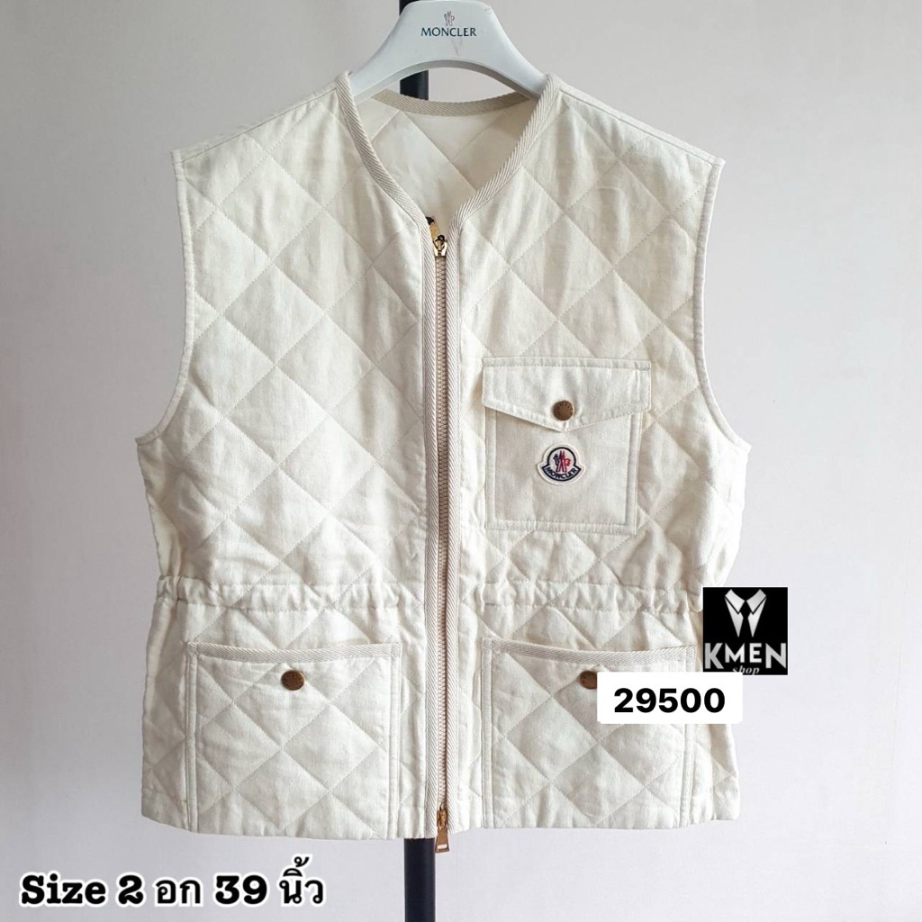 new เสื้อกั๊ก  MONCLER พร้อม￼ส่ง