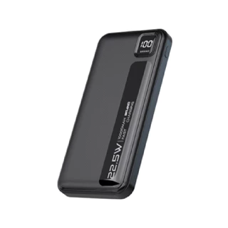 พาวเวอร์แบงค์ TECHPRO 10000 mAh 2 x USB-A/1 x Type-C Black (E1007) by Banana IT