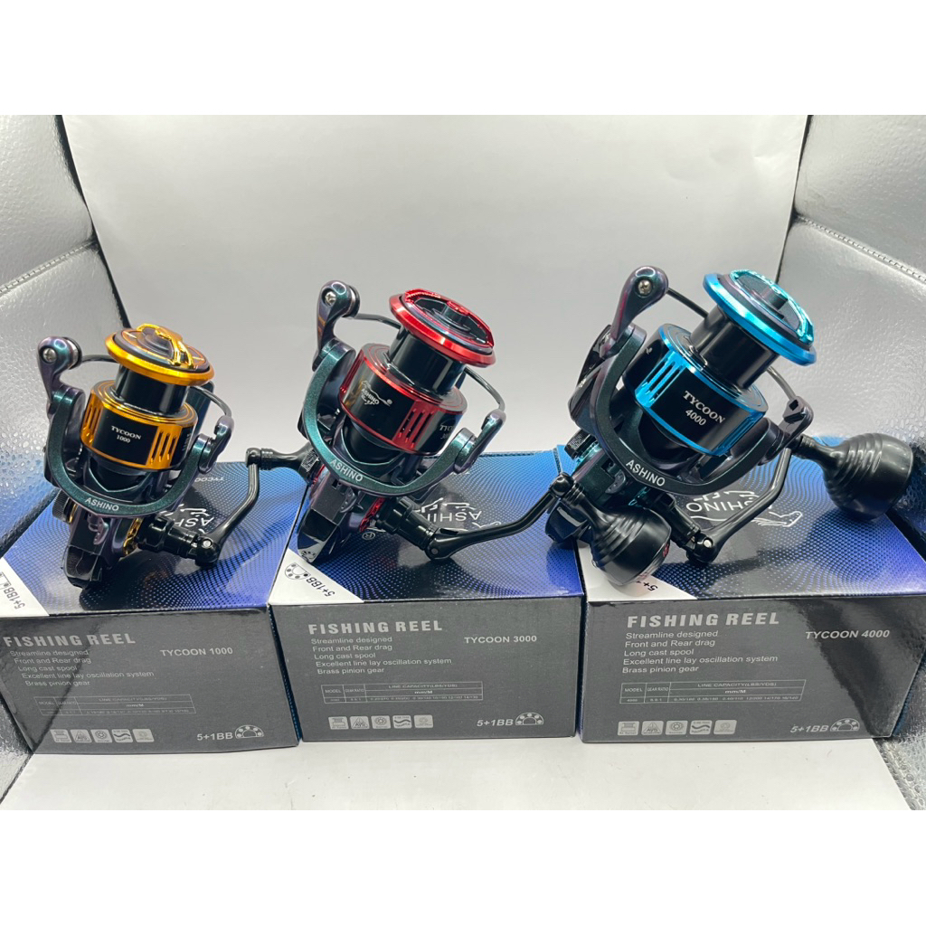 รอกสปิน ASHINO Tycoon รุ่นใหม่ 5+1BB