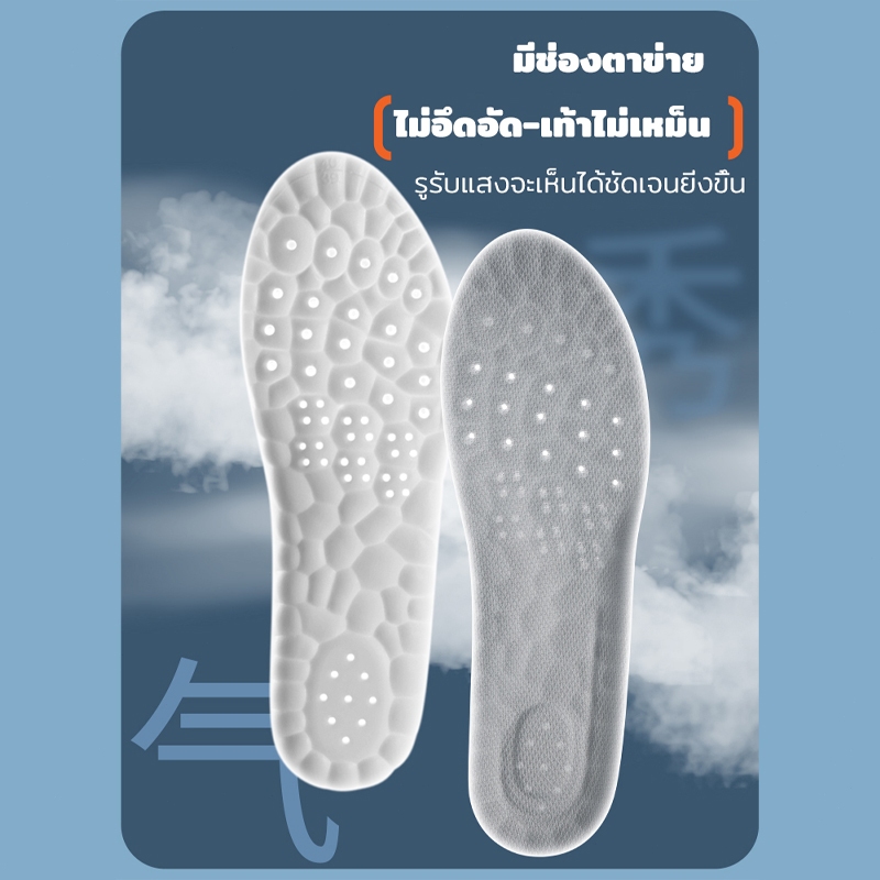 พื้นรองเท้านุ่มพิเศษ, ป้องกันกลิ่น, ยูนิเวอร์แซลสำหรับผู้ชายและผู้หญิง, ยืนนานไม่เหนื่อย, ความรู้สึกของการเหยียบอึ, กลุ้ - รูปที่ 3