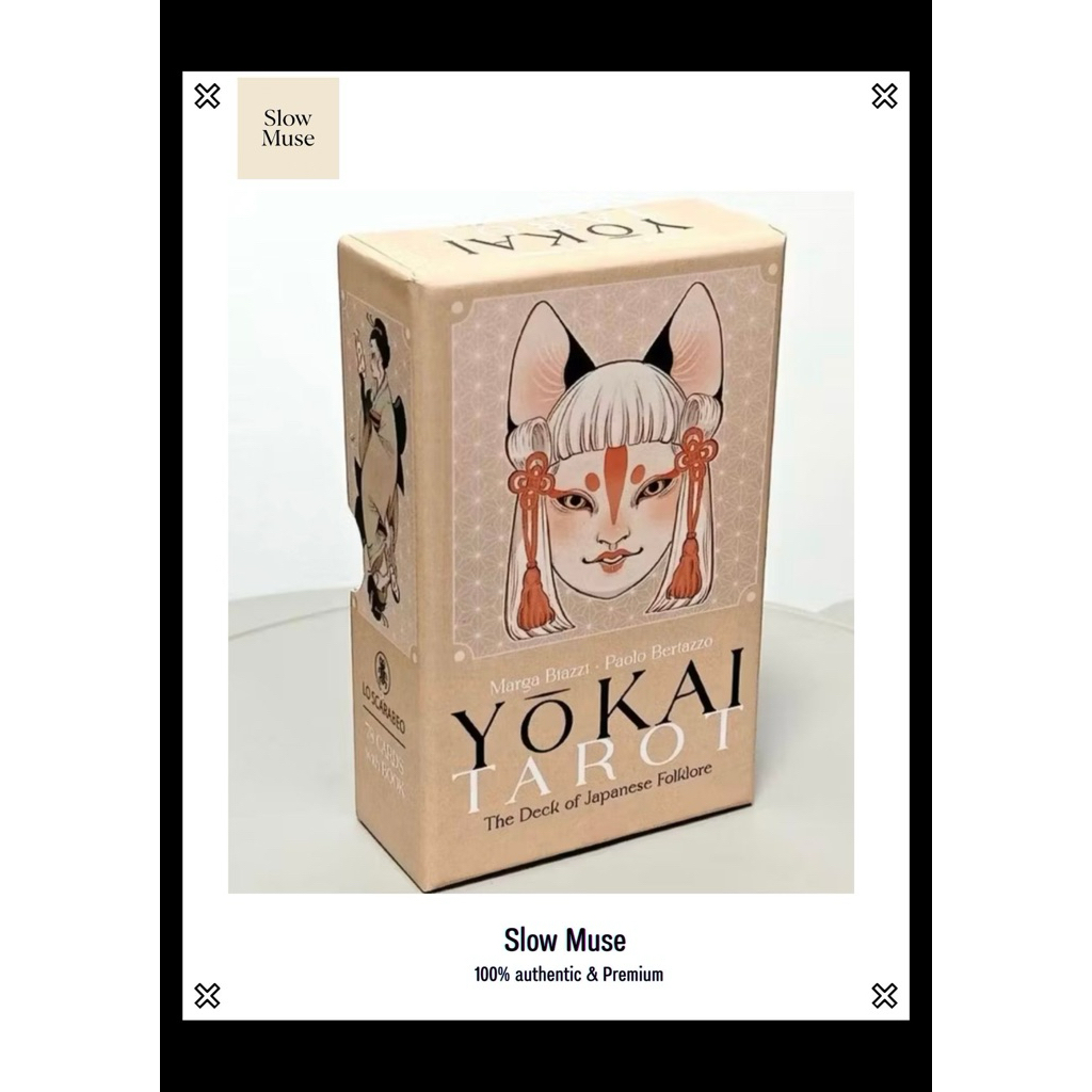 ไพ่ทาโร่ต์ Yokai Tarot - Yokai Tarot Paolo Bertazzo, Marga Biazzi  ไพ่ Tarot แท้จากต่างประเทศ