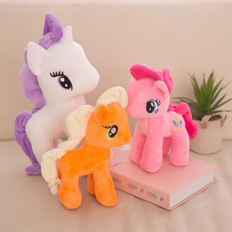 ตุ๊กตา My Little Pony ลิขสิทธิ์แท้ ขนาด 30ซม. ตุ๊กตาโพนี่ ผ้านุ่ม ยัดนุ่น สีสวย น่ารัก เหมาะสำหรับสะสมและของขวัญ ราคา ถูกที่สุด ดีลบีเคเค แกลเลอรีภาพที่ 5