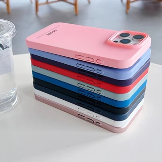 SHS เคส กันกระแทก ไม่เหลือง ไม่เลอะรอยนิ้วมือง่าย สีทึบ สำหรับไอโฟน 17 Pro Max/17/Air/16/15/14/13/12/iP case