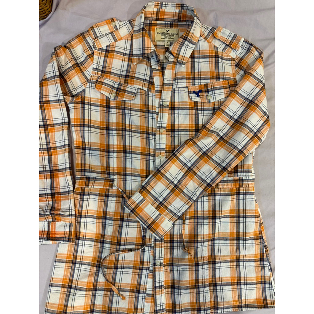 เสื้อเชิ้ต American eagle sizeL