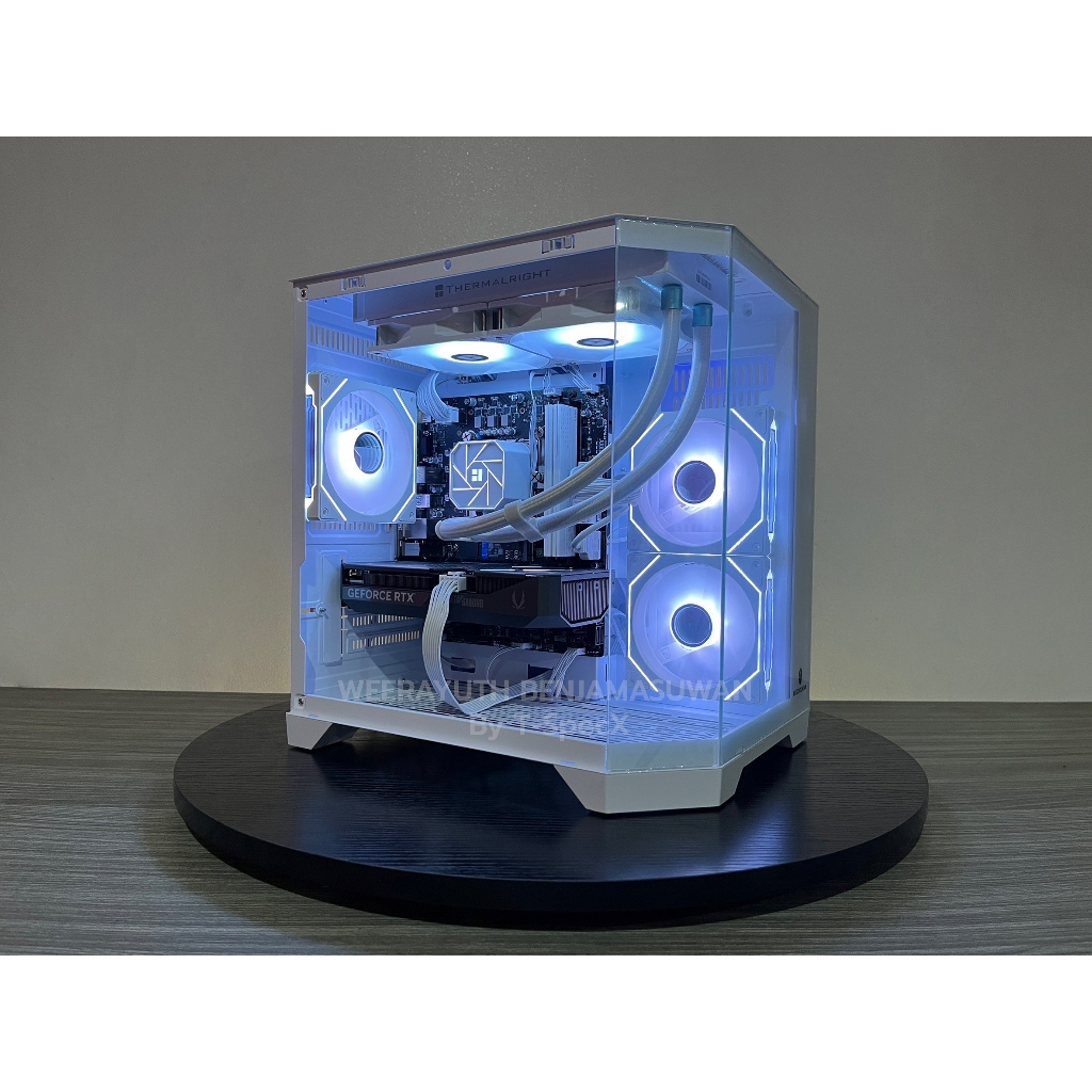 คอมประกอบสวยๆจัดเต็ม I5-14400F + RTX5060Ti + RAM 32GB DDR5 🤍