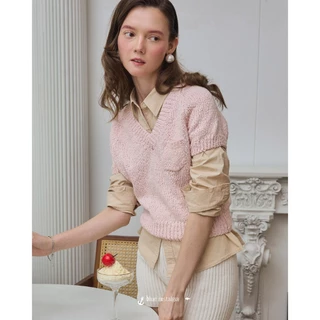 Julys - bomber pearl earrings
