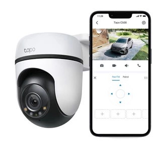 TP-Link Tapo C500 ภาพคมชัด 2MP/ Tapo C510W ภาพคมชัด 3 MP กล้องวงจรปิด WiFi ใช้งานภายนอก IP65 รองรับ SD Card สูงสุด 512GB