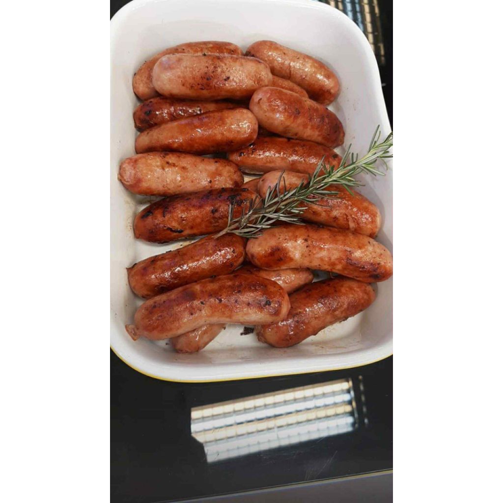 English Breakfast Sausage (Jimmy Dean Style) 500g – Pork (5 links) – ไส้กรอกอาหารเช้า หมู แพ็ค 5 ชิ้นขนาด 500 กรัม