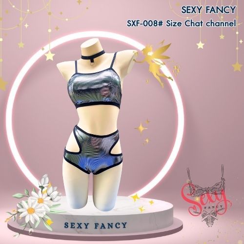 SEXY FANCY SXF-008#  Size Chat channel ชุดแฟนซี บิกินี่เซ็กซี่ ชุดคอสเพลย์ (พร้อมส่งจากไทย)