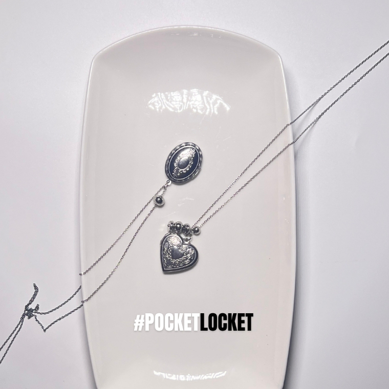 EMAU- Pocket Locket Longlace สร้อยสแตนเลสยาวจี้ล้อคเก้ต สร้อยยาว (the Long Stainless Steel Necklace)