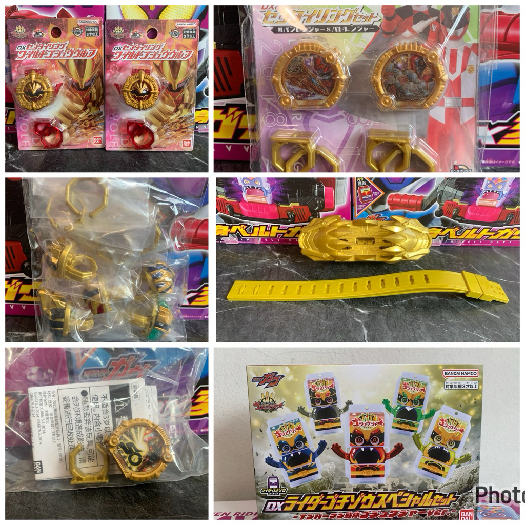 * Bandai แท้ * จำหน่ายแยก / Sentai Ring / ขบวนการ โกจูเจอร์ / No.1 Sentai Gozyuger