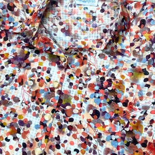 083 - 090 เสื้อผู้หญิง เสื้อผู้สูงอายุ อก 40-52 ใส่สบาย ไม่ร้อน ไม่รีบ เนื้อผ้าพิมพ์ลายดอกไม้ ดีไซน์สำหรับคุณแม่และคุณยา