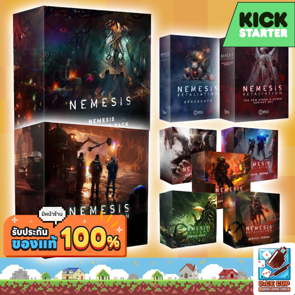 [ของแท้] Nemesis ADD ONS (Retaliation Cats, NEW KING&QUEEN, Classic Crew, Construct, Acrylic Bundle)