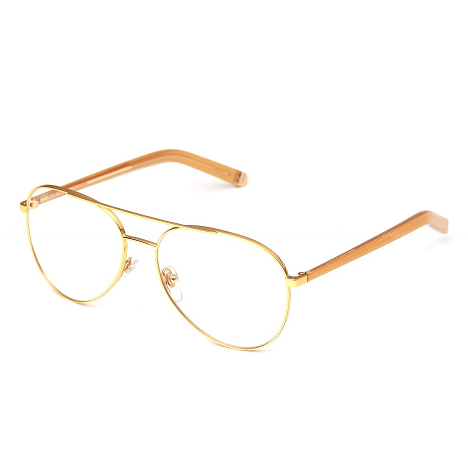 กรอบสายตา RETRO SUPER FUTURE รุ่น NUMERO 34 : ORO SIZE 56 MM. (E7Q)