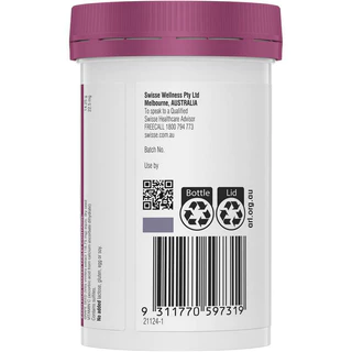 Swisse Grape Seed 14,250 mg 180 Tablets ผิวแลดูกระจ่างใส ชะลอวัย เสริมสร้างคอลลาเจน