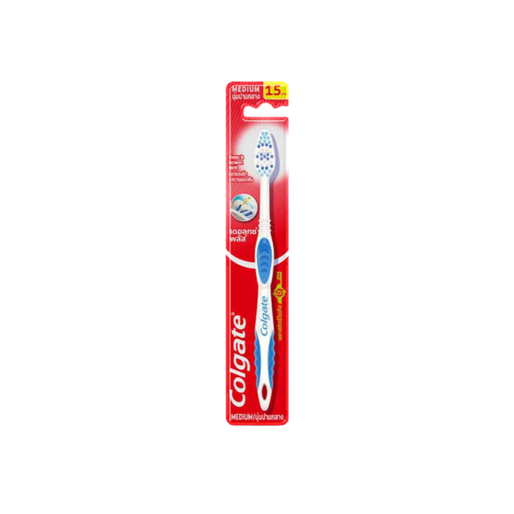 Flash Sale แปรงสีฟันคอลเกต 1 ด้าม [คละสี] ขนแปรงนุ่มปานกลาง สะอาดลึกถึงร่องเหงือก หมดปัญหาเรื่องแบคทีเรียสะสมในช่องปาก