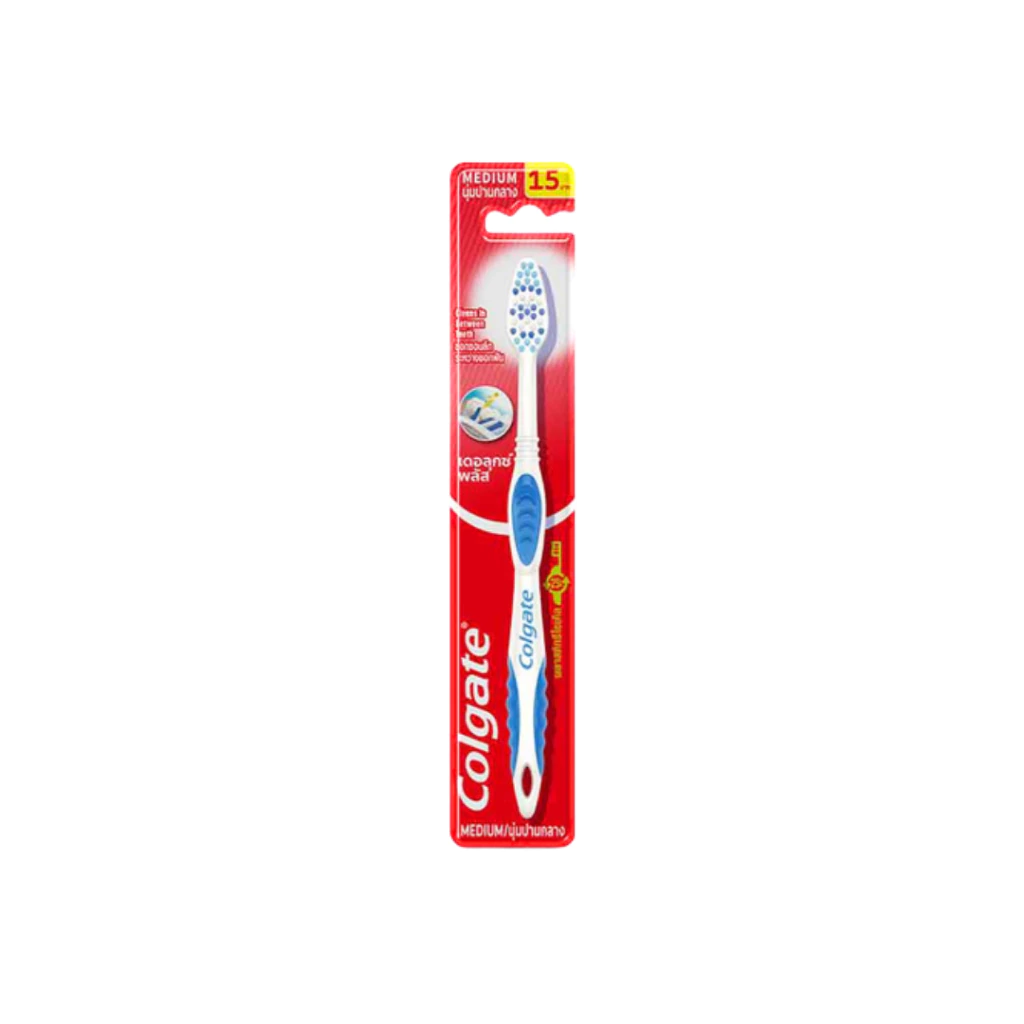 Flash Sale แปรงสีฟันคอลเกต 1 ด้าม [คละสี] ขนแปรงนุ่มปานกลาง สะอาดลึกถึงร่องเหงือก หมดปัญหาเรื่องแบคทีเรียสะสมในช่องปาก
