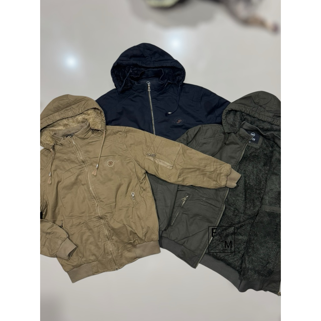 [พร้อมส่ง]Jacket Hoodies 3298 / JP501 ซัปขนนุ่ม หมวกถอดได้ - รูปที่ 6