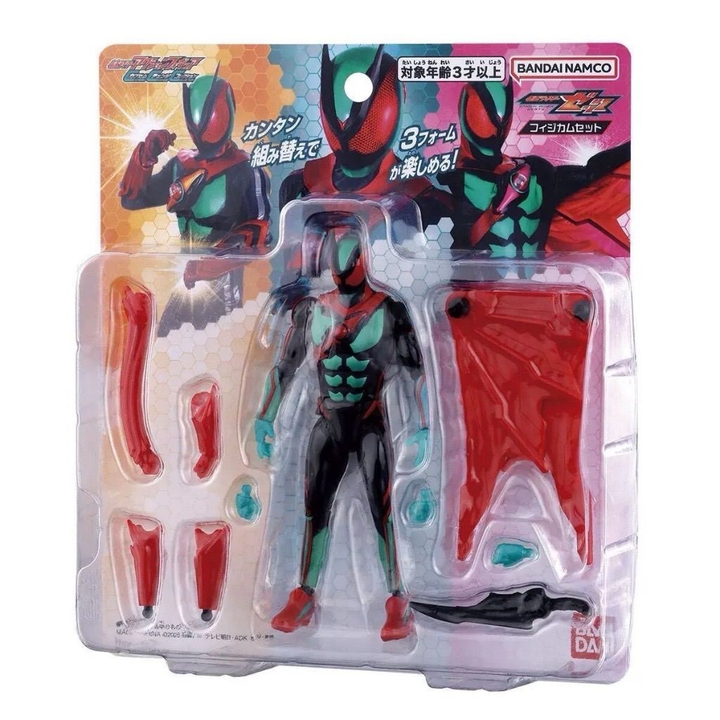 (พรีออเดอร์)Bandai KAMEN RIDER ACTION FIGURE : CAPSEM CHANGE COLLECTION KAMEN RIDER ZEZTZ