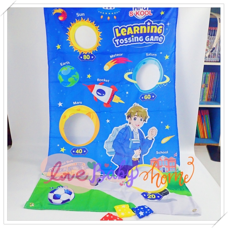 🚀🎯 Hi-Q S-Kool Fun & Learn Tossing Game – เกมโยนเป้าธีมอวกาศ 🎯🚀