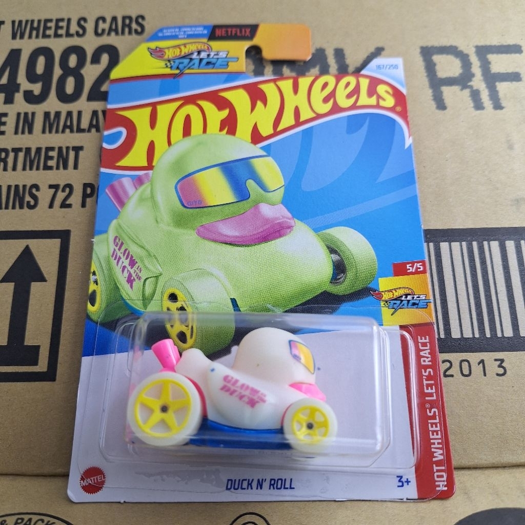 รถเหล็ก Hotwheels DUCK N ROLL LET'S RACE 167/250 (kg07)