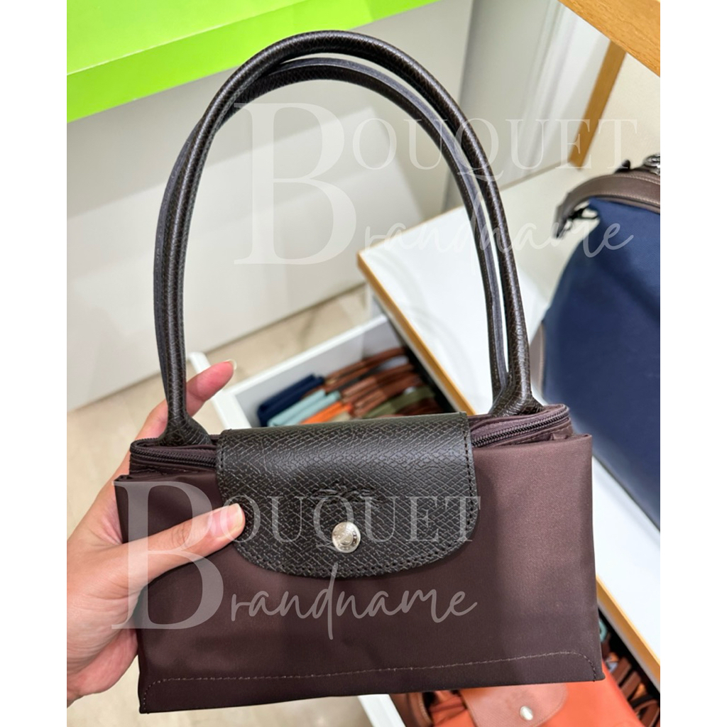 🇫🇷ของแท้100% Longchamp  LE PLIAGE GREEN TOTE BAG Mocha (สีหายากค่ะ สีนี้เลิกผลิตแล้ว)📦ส่งของ13/8/26