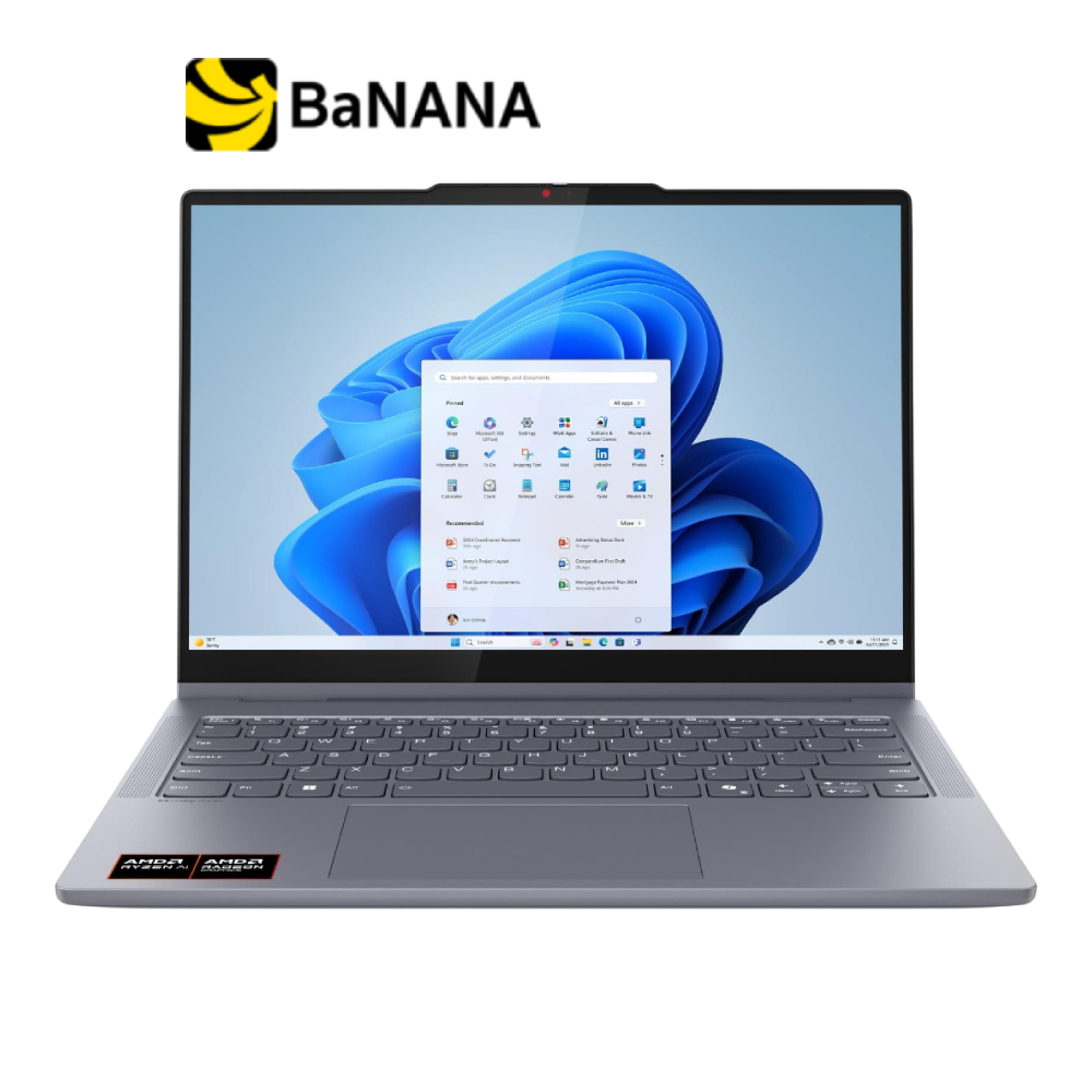 โน๊ตบุ๊ค Lenovo IdeaPad 5 2-in-1 14AKP10-83KT000XTA Gray by Banana IT
