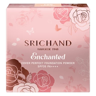 SRICHAND - Enchanted Cover Perfect Foundation Powder SPF35 PA++++ ศรีจันทร์ เอ็นชานเท็ด คัฟเวอร์ เพอร์เฟคท์ ฟาวน์เดชั่น