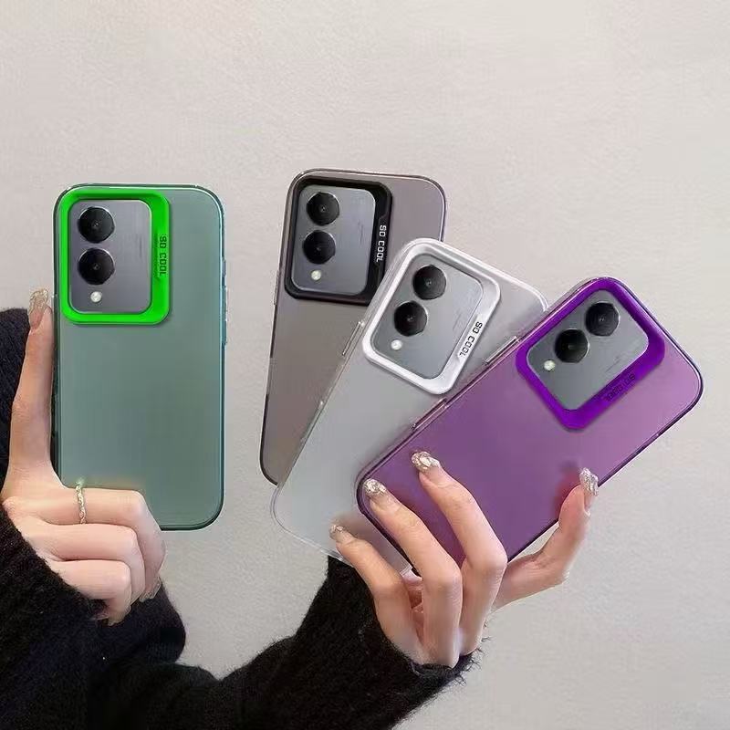 เคสกันกระแทก เงา สำหรับ Vivo Y17S Y28 4G Y02 Y02A Y02T Case SOCool