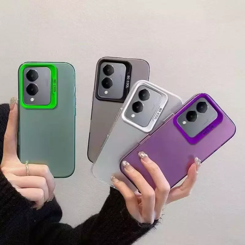 เคสกันกระแทก เงา สำหรับ Vivo Y17S Y28 4G Y02 Y02A Y02T Case SOCool