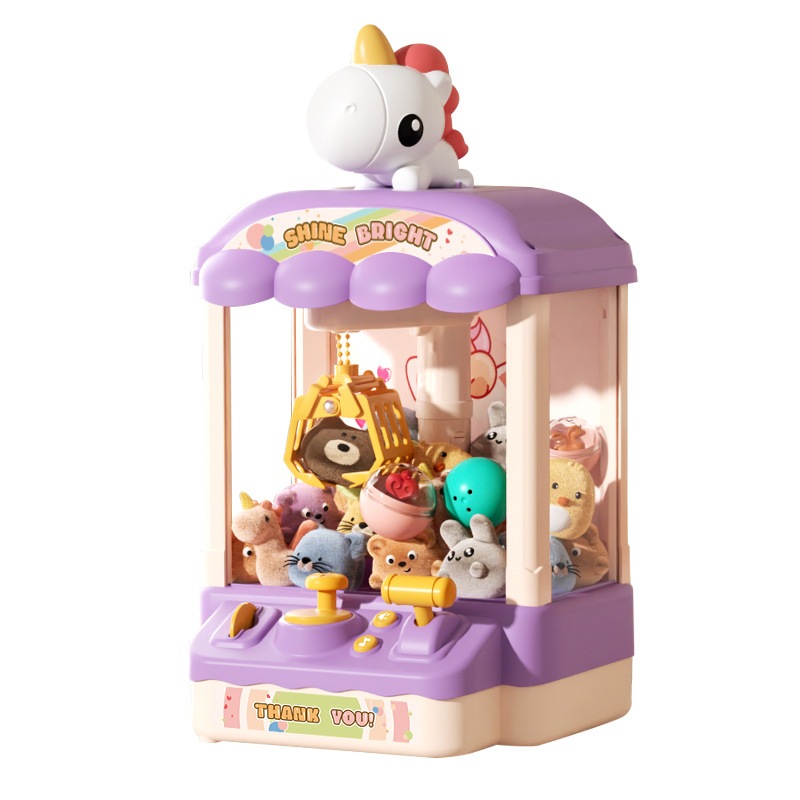 ตู้คีบตุ๊กตา มีเสียง ตู้เกมส์คีบตุ๊กตา ตู้คีบตุ๊กตาจำลอง Doll machine ของเล่นตู้คีบตุ๊กตาขนาดใหญ่ ราคา ถูกที่สุด ดีลบีเคเค แกลเลอรีภาพที่ 3