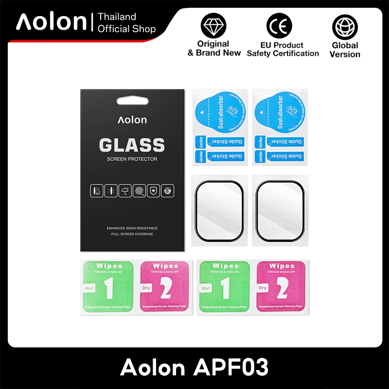 Aolon APF03 ฟิล์มป้องกันหน้าจอ - สำหรับ Aolon Curve 3 Ultra เท่านั้น - บรรจุ 2 ชิ้น - รูปที่ 2
