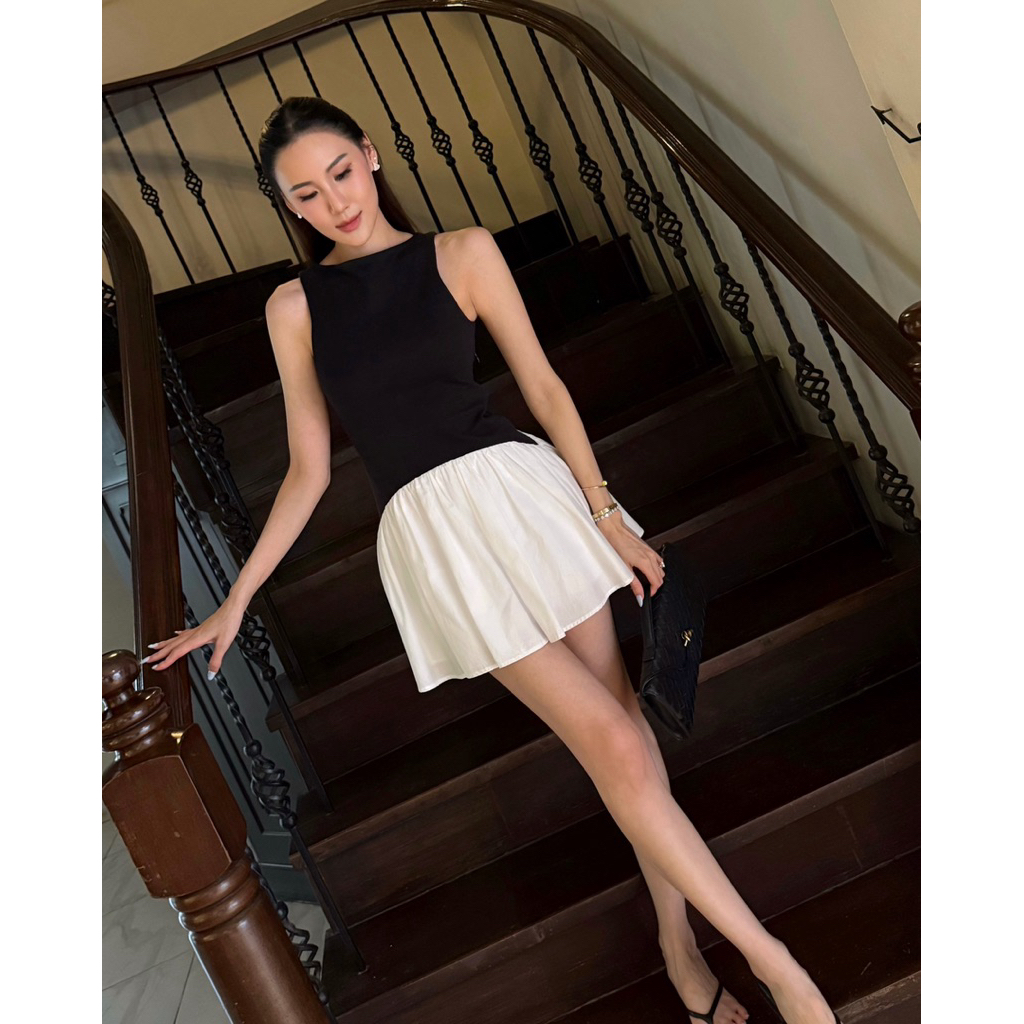 MACHMACHTHELABEL - Emma Mini Dress ชุดเดรส (S M พร้อมส่ง L Preorder)