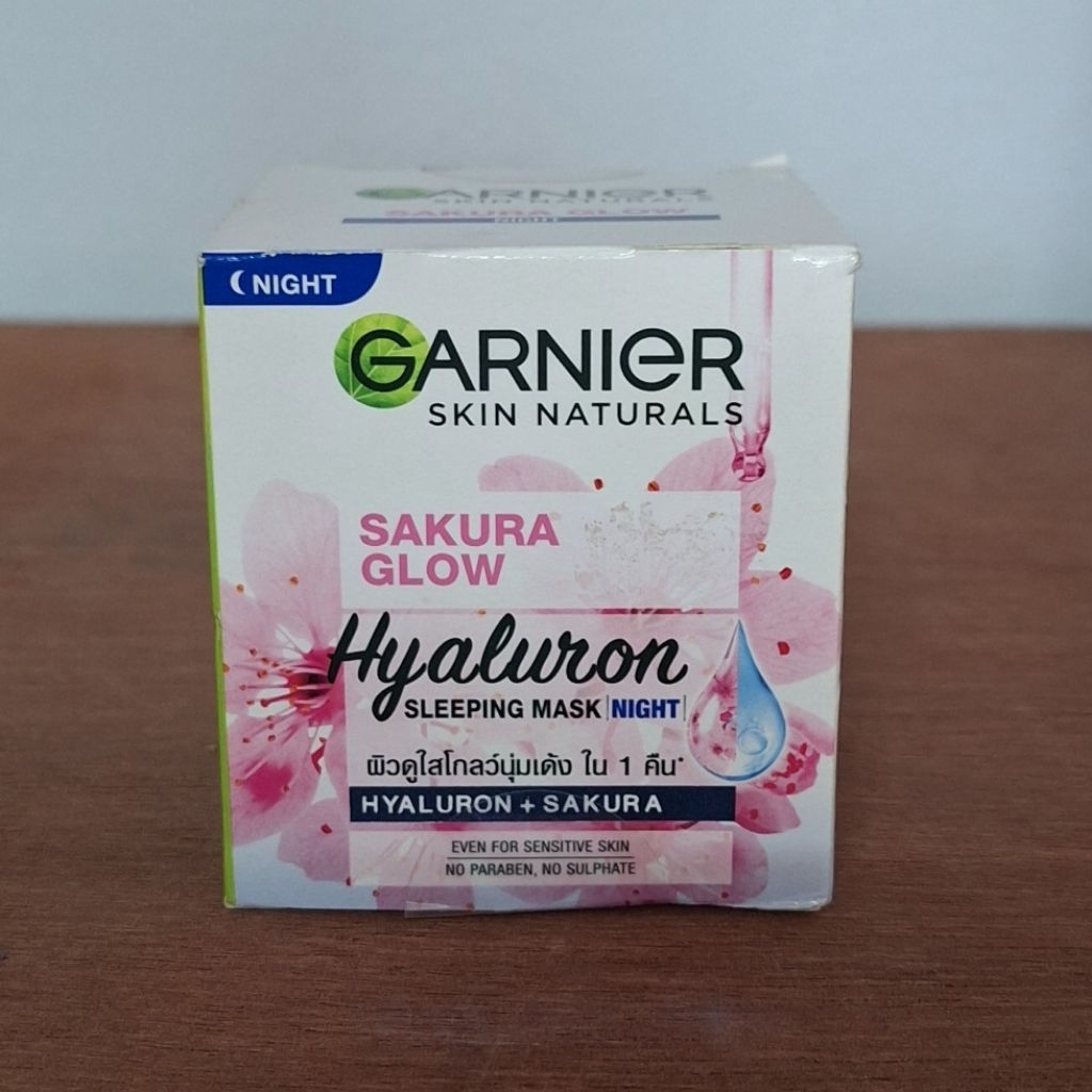 Garnier Sakura Glow Hyaluron Sleeping Mask 50 ml