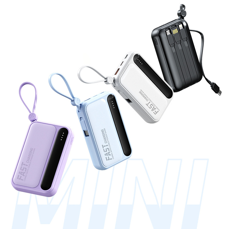 【CCC】Powerbank 20000mAh fast charge 120W พาวเวอร์แบงค์ สายชาร์จในตัว แบตสํารอง ประกัน1ปี - รูปที่ 5