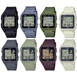 แท้ศูนย์ (กล่องฟ้า)นาฬิกาข้อมือผู้หญิง CASIO สายยาง รุ่น LF-20W LF-30W ของแท้ประกันศูนย์ cmg 1 ปี