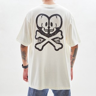 TOKIDOKI เสื้อยืดใส่ได้ทั้งชายและหญิง BOLD CROSSBONE
