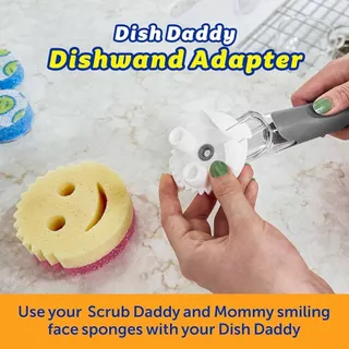Dish Daddy Dishwand Adapter ดิชแด๊ดดี้ ตัวแปลงเชื่อมต่อหัวขัด 1 piece
