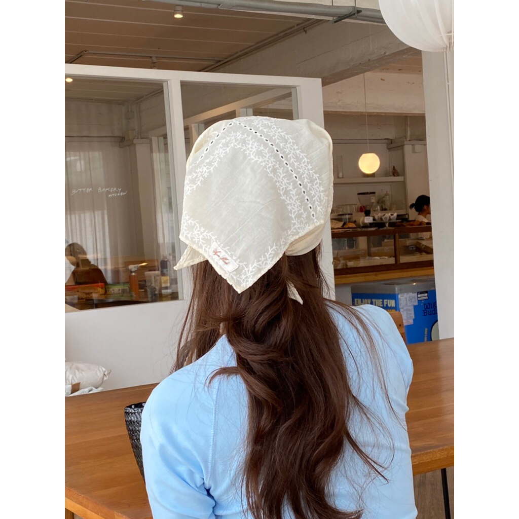 (พร้อมส่ง) AJENMADE | AMOR SCARF